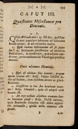 193-201, Quaestiones Miscellaneae pro Diaconis; ...