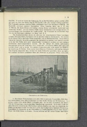 Dückdalben mit Eisbrecher.