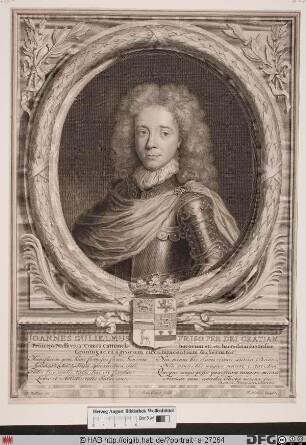 Bildnis Johann Wilhelm Friso, Fürst von Nassau-Diez, 1702 Prinz von Oranien