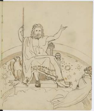 Skizzenbuch F9: Zeus