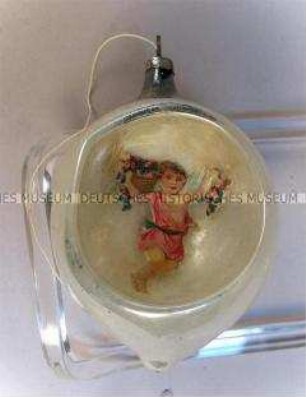 Christbaumschmuck: Kugel mit Reflex
