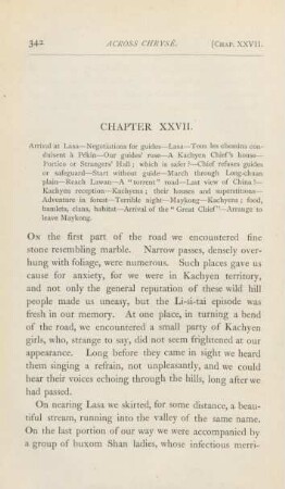 Chapter XXVII. Arrival at Lasa ...