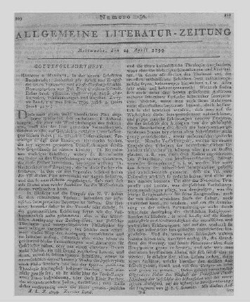 Bibliothek für positive Rechtswissenschaft und Diplomatik. Bd. 1, St. 1. Hrsg. von K. T. G. Schönemann. Göttingen: Rosenbusch 1798