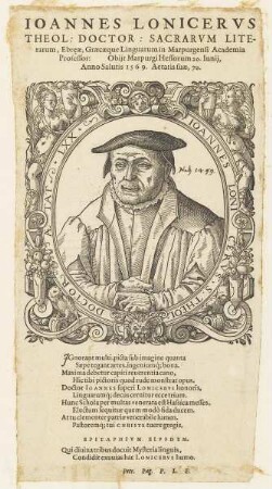 Bildnis des Johann Lonicer