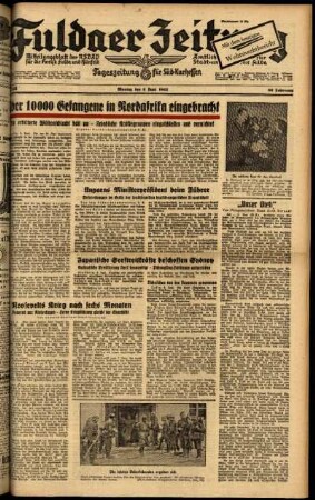 Ausgabe vom Montag, den 08. Juni 1942.