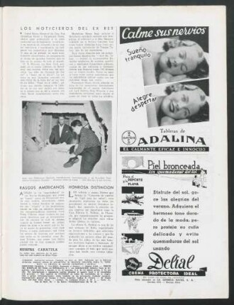 Los noticieros del ex rey