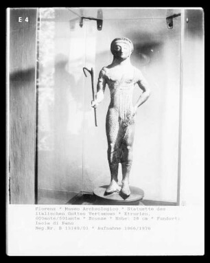 Statuette des italischen Gottes Vertumnus