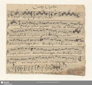 Cantus Capella.