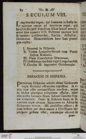 Sæculum VIII