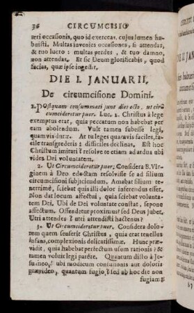 36-42, De circumcisione Domini