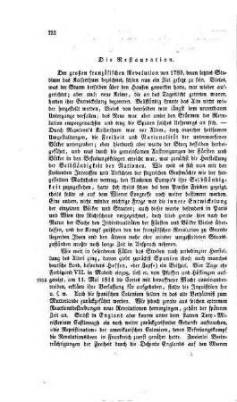 Die Restauration