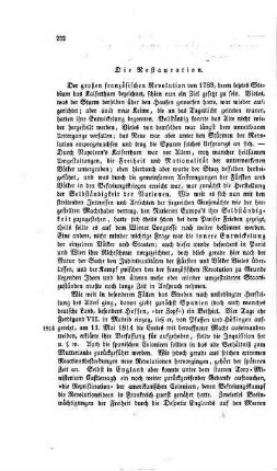 Die Restauration