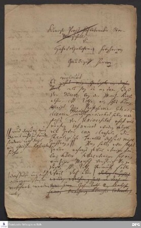 Brief von [August Hermann Francke, Paul Anton, Johann Heinrich Michaelis, Joachim Just Breithaupt und Joachim Lange] an Marquard Ludwig von Printzen.