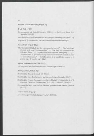Bestand Ernesto Quesada [NQ 19-34]