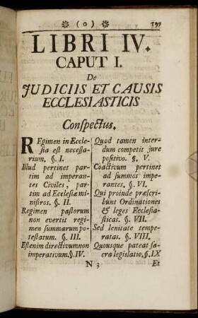 Caput I. De Judiciis Et Causis Ecclesiasticis.