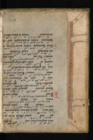 Graduale (Fragment, 12. Jh., siehe auch hinterer Spiegel)