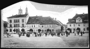 Ostritz. Marktplatz