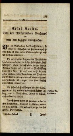 Erstes Kapitel. Von den Wechselfiebern überhaupt und von den tägigen insbesondere