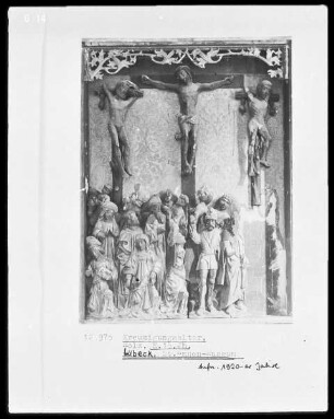 Fragment eines Kreuzaltares