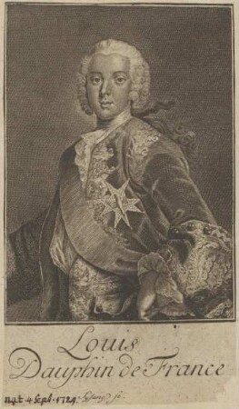 Bildnis von Louis, Dauphin von Frankreich