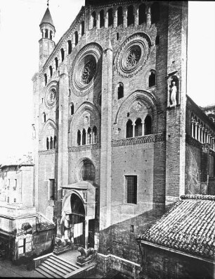 Cremona, Dom S. Maria Assunta, Nordfassade