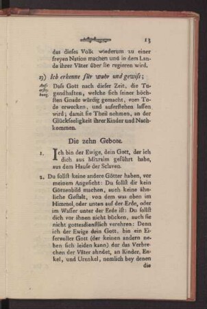 Die zehn Gebote