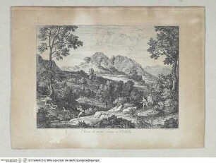 Rocca di Mezzo in der Nähe von Civitella - Rocca di Mezzo vicino a Civitella