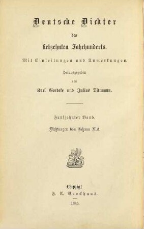 Dichtungen