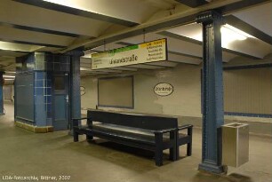 U-Bahnhof Uhlandstraße; Berlin, Charlottenburg-Wilmersdorf