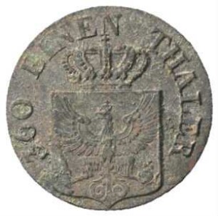 Fundmünze, Pfennig, 1827