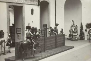 Harnische des Kurfürsten Christian I. bei einem Paillenrennen, um 1590