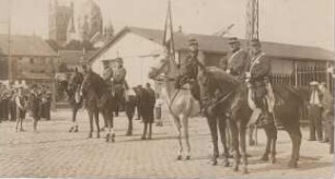 Gruppenbild des Artilleriekorps 1929