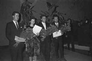 Verleihung des Kulturpreises der Stadt Karlsruhe 1962.