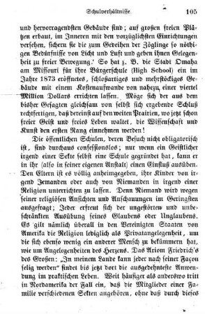 Allgemeine Schulverhältnisse.