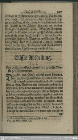 Eilffte Abtheilung