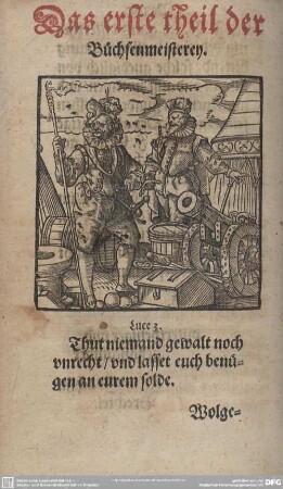 Das erste theil der Büchsenmeisterey.