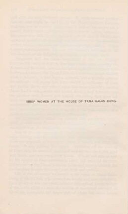 Sibop women at the house of Tama Balan Deng