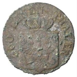 Fundmünze, Pfennig, 1828