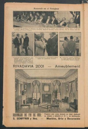 Roosevelt en el Paraguay
