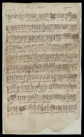 à 4 Voci e 2. Violini. Soprano