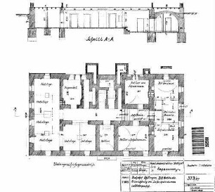 Esslingen (Neckar): BA-Gebäude - Luftschutzraumeinbau Nebengeb. Luftschutzraum