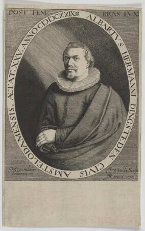 Bildnis des Albartvs Hermannus Dingsteden