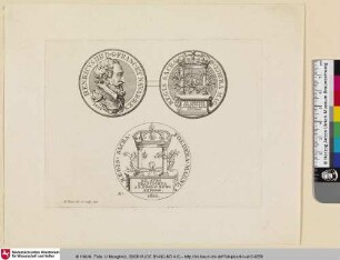 [Entwurf einer Medaille mit dem Porträt von Heinrich IV. von Frankreich]