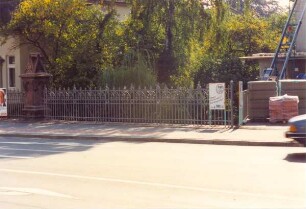 Brücke über den Knochenbach. Detmold. Bielefelder Str. Papierabzug
