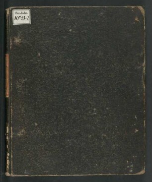 UB Gießen, Hs NF 13-2 - Biblische Theologie des neuen Testaments. - UB Gießen, Hs NF 13-2