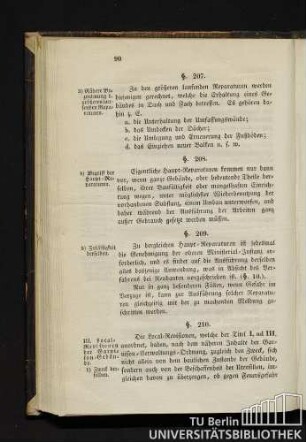 III. Local-Revisionen der Garnison-Gebäude.