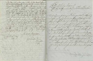 Georg Friedrich Lindt an Schweickhart (Frankfurt am Main)