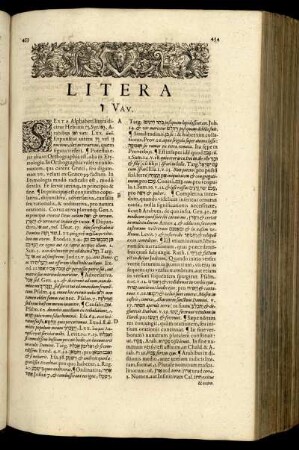 Litera [...] Vav.