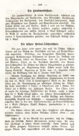 Die höhere Privat-Töchterschule.