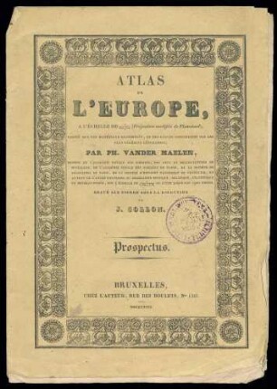 Atlas de L'Europe